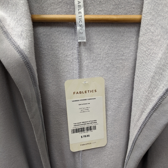 Nwt Fabletics Vanessa Hooded Cardigan 